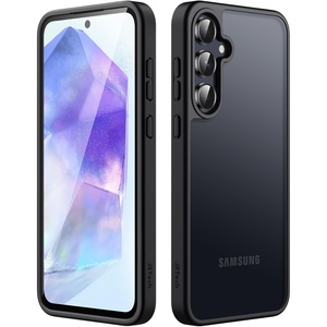 image:imageJETech Matte Case for Samsung Galaxy A55 Black  MilitaryGrade Protection Frosted Matte Back AntiFingerprint Finish Shockproof DesignBlack