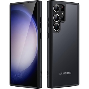 image:imageJETech Matte Case for Samsung Galaxy S23 Ultra Black  MilitaryGrade Protection Frosted Matte Back AntiFingerprint Finish Shockproof DesignBlack