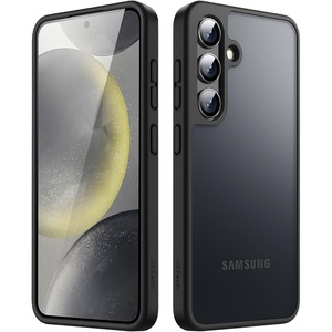 image:imageJETech Matte Case for Samsung Galaxy S24 Black  MilitaryGrade Protection Frosted Matte Back AntiFingerprint Finish Shockproof DesignBlack
