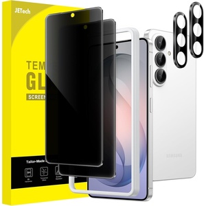 image:imageJETech Privacy Screen Protector for Samsung Galaxy S23 Plus 22 Pack  with Camera Lens Protector AntiSpy 9H Tempered Glass Fingerprint ID CompatibleGalaxy S26