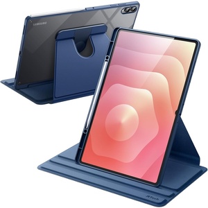 image:imageJETech Rotating Case Cover for Samsung Galaxy Tab S11 Ultra Black  360 Rotation Stand Clear Back Design Auto WakeSleep S Pen Holder Full ProtectionNavy