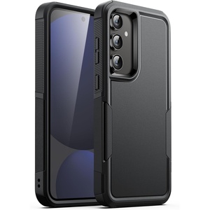 image:imageJETech Rugged Case for Samsung Galaxy S24 FE Black  DualLayer Protection HeavyDuty Shockproof Design Matte FinishBlack