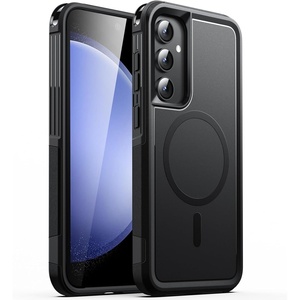 image:imageJETech Rugged Magnetic Case for Samsung Galaxy S23 FE Black  Compatible with MagSafe DualLayer Rugged Protection Shockproof Phone CoverBlack
