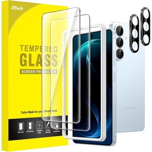 image:imageJETech Screen Protector for Galaxy S23 Plus 22 Pack  with Camera Lens Protector HD Clear Tempered Glass Fingerprint ID Compatible AntiScratch ProtectionGalaxy S26