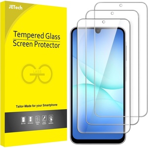 image:imageJETech Screen Protector for Samsung Galaxy A14 3Pack  HD Clear 9H Tempered Glass Film AntiScratch GlassGalaxy A17