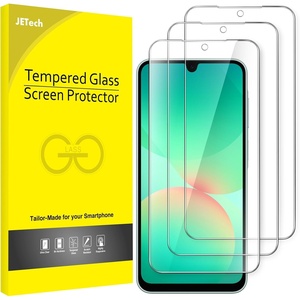 image:imageJETech Screen Protector for Samsung Galaxy A14 3Pack  HD Clear 9H Tempered Glass Film AntiScratch GlassGalaxy A26