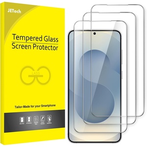 image:imageJETech Screen Protector for Samsung Galaxy S23 Plus 3Pack  HD Clear Fingerprint ID Compatible AntiScratch GlassGalaxy S25