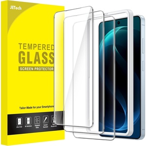 image:imageJETech Screen Protector for Samsung Galaxy S23 Plus 3Pack  HD Clear Fingerprint ID Compatible AntiScratch GlassGalaxy S26