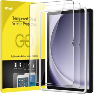 image:imageJETech Screen Protector for Samsung Galaxy Tab S11 Ultra 2Pack  9H Tempered Glass HD Clear AntiScratch Protection Easy Installation ToolTabA11PlusTabA9Plus