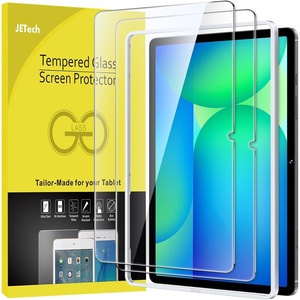 image:imageJETech Screen Protector for Samsung Galaxy Tab S11 Ultra 2Pack  9H Tempered Glass HD Clear AntiScratch Protection Easy Installation ToolTabS10FEPlus