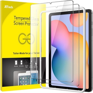 image:imageJETech Screen Protector for Samsung Galaxy Tab S11 Ultra 2Pack  9H Tempered Glass HD Clear AntiScratch Protection Easy Installation ToolTabS6Lite