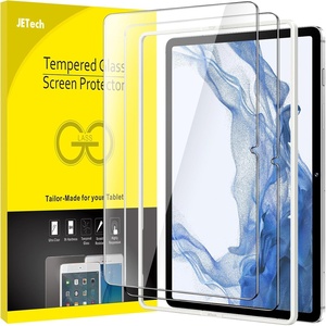 image:imageJETech Screen Protector for Samsung Galaxy Tab S11 Ultra 2Pack  9H Tempered Glass HD Clear AntiScratch Protection Easy Installation ToolTabS8PlusS7PlusS7FE