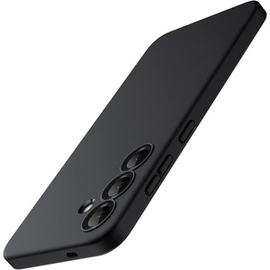 image:imageJETech Slim Case for Samsung Galaxy S25 Black  Camera Lens Protection Soft TPU Design Matte Finish Shockproof ProtectionBlack