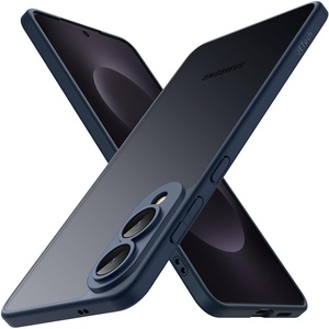 image:imageJETech Slim Case for Samsung Galaxy S25 Edge Black  Camera Lens Protection UltraThin Lightweight Design Frosted Translucent Back Minimalist StyleStorm Blue
