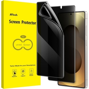image:imageJETech TPU Privacy Screen Protector for Samsung Galaxy S25 Ultra 2Pack  AntiSpy TPU Film Fingerprint Unlock Compatible SelfHealing Protection CaseFriendlyGalaxy S25 Ultra
