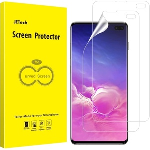 image:imageJETech TPU Screen Protector for Samsung Galaxy S24 Ultra 3Pack  SelfHealing TPU Film HD Clear AntiScratch Protection BubbleFree InstallationGalaxy S10 Plus