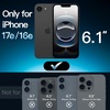 image:imageJETech 3 in 1 Case for iPhone 17e16e AntiYellowing Clear  2 Tempered Glass Screen Protectors Shockproof Bumper Phone CoverBlack
