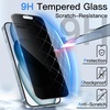 image:imageJETech 360 Privacy Screen Protector for iPhone 17 Pro Max 2Pack  4Way Privacy Protection AntiSpy Tempered Glass Easy Installation TooliPhone 15 Plus