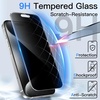 image:imageJETech 360 Privacy Screen Protector for iPhone 17 Pro Max 2Pack  4Way Privacy Protection AntiSpy Tempered Glass Easy Installation TooliPhone 15 Pro