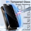 image:imageJETech 360 Privacy Screen Protector for iPhone 17 Pro Max 2Pack  4Way Privacy Protection AntiSpy Tempered Glass Easy Installation TooliPhone 15 Pro Max