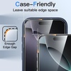 image:imageJETech 360 Privacy Screen Protector for iPhone 17 Pro Max 2Pack  4Way Privacy Protection AntiSpy Tempered Glass Easy Installation TooliPhone 16 Pro