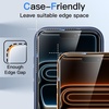 image:imageJETech 360 Privacy Screen Protector for iPhone 17 Pro Max 2Pack  4Way Privacy Protection AntiSpy Tempered Glass Easy Installation TooliPhone 17 Pro Max