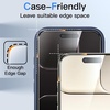 image:imageJETech 360 Privacy Screen Protector for iPhone 17 Pro Max 2Pack  4Way Privacy Protection AntiSpy Tempered Glass Easy Installation TooliPhone Air