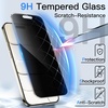 image:imageJETech 360 Privacy Screen Protector for iPhone 17 Pro Max 2Pack  4Way Privacy Protection AntiSpy Tempered Glass Easy Installation TooliPhone Air