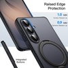 image:imageJETech 360 Rotatable Ring Stand Case for Samsung Galaxy S26 Black  Compatible with MagSafe Translucent Matte Back Stand amp Ring Holder Shockproof ProtectionBlack