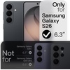 image:imageJETech 360 Rotatable Ring Stand Case for Samsung Galaxy S26 Black  Compatible with MagSafe Translucent Matte Back Stand amp Ring Holder Shockproof ProtectionBlack