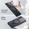 image:imageJETech 360 Rotatable Ring Stand Case for Samsung Galaxy S26 Black  Compatible with MagSafe Translucent Matte Back Stand amp Ring Holder Shockproof ProtectionBlack