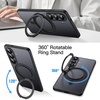 image:imageJETech 360 Rotatable Ring Stand Case for Samsung Galaxy S26 Black  Compatible with MagSafe Translucent Matte Back Stand amp Ring Holder Shockproof ProtectionBlack
