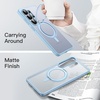 image:imageJETech 360 Rotatable Ring Stand Case for Samsung Galaxy S26 Black  Compatible with MagSafe Translucent Matte Back Stand amp Ring Holder Shockproof ProtectionOmphalodes