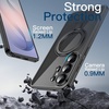image:imageJETech 360 Rotatable Ring Stand Case for Samsung Galaxy S26 Clear  Compatible with MagSafe Clear Back Stand amp Ring Holder Shockproof ProtectionBlack