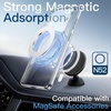 image:imageJETech 360 Rotatable Ring Stand Case for Samsung Galaxy S26 Clear  Compatible with MagSafe Clear Back Stand amp Ring Holder Shockproof ProtectionClear