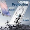 image:imageJETech 360 Rotatable Ring Stand Case for Samsung Galaxy S26 Clear  Compatible with MagSafe Clear Back Stand amp Ring Holder Shockproof ProtectionClear