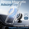 image:imageJETech 360 Rotatable Ring Stand Case for Samsung Galaxy S26 Clear  Compatible with MagSafe Clear Back Stand amp Ring Holder Shockproof ProtectionClear