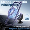 image:imageJETech 360 Rotatable Ring Stand Case for Samsung Galaxy S26 Clear  Compatible with MagSafe Clear Back Stand amp Ring Holder Shockproof ProtectionHeron Purple