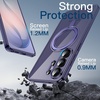 image:imageJETech 360 Rotatable Ring Stand Case for Samsung Galaxy S26 Clear  Compatible with MagSafe Clear Back Stand amp Ring Holder Shockproof ProtectionHeron Purple