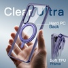 image:imageJETech 360 Rotatable Ring Stand Case for Samsung Galaxy S26 Clear  Compatible with MagSafe Clear Back Stand amp Ring Holder Shockproof ProtectionHeron Purple