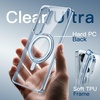 image:imageJETech 360 Rotatable Ring Stand Case for Samsung Galaxy S26 Clear  Compatible with MagSafe Clear Back Stand amp Ring Holder Shockproof ProtectionSky Blue