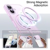 image:imageJETech 360 Rotatable Ring Stand Case for iPhone 17 Pro Max Orange  Compatible with MagSafe Camera Control Button Translucent Matte Back Stand amp Ring Holder Shockproof ProtectionLavender