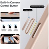 image:imageJETech 360 Rotatable Ring Stand Case for iPhone 17e16e Black  Compatible with MagSafe Translucent Matte Back Stand amp Ring Holder Shockproof ProtectionDesert Titanium
