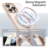 image:imageJETech 360 Rotatable Ring Stand Case for iPhone 17e16e Black  Compatible with MagSafe Translucent Matte Back Stand amp Ring Holder Shockproof ProtectionDesert Titanium