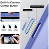 image:imageJETech 360 Rotatable Ring Stand Case for iPhone 17e16e Black  Compatible with MagSafe Translucent Matte Back Stand amp Ring Holder Shockproof ProtectionUltramarine