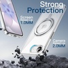 image:imageJETech 360 Rotatable Ring Stand Case for iPhone 17e16e Clear  Compatible with MagSafe Clear Back Stand amp Ring Holder Shockproof ProtectionClear