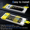 image:imageJETech 3D 9H AntiReflective Screen Protector for iPhone 17 Pro Max  Full Coverage Tempered Glass AR Coating MilitaryGrade Shatterproof SmudgeResistant Easy Install 1PackiPhone 17 Pro