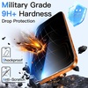 image:imageJETech 3D 9H Screen Protector for iPhone 17 Pro Max 2Pack  Full Coverage Tempered Glass AntiFingerprint AutoAlign Installation CaseFriendlyBlack