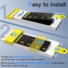 image:imageJETech 3D 9H Screen Protector for iPhone 17 Pro Max 2Pack  Full Coverage Tempered Glass AntiFingerprint AutoAlign Installation CaseFriendlyBlack