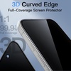 image:imageJETech 3D 9H Screen Protector for iPhone 17 Pro Max 2Pack  Full Coverage Tempered Glass AntiFingerprint AutoAlign Installation CaseFriendlyBlack